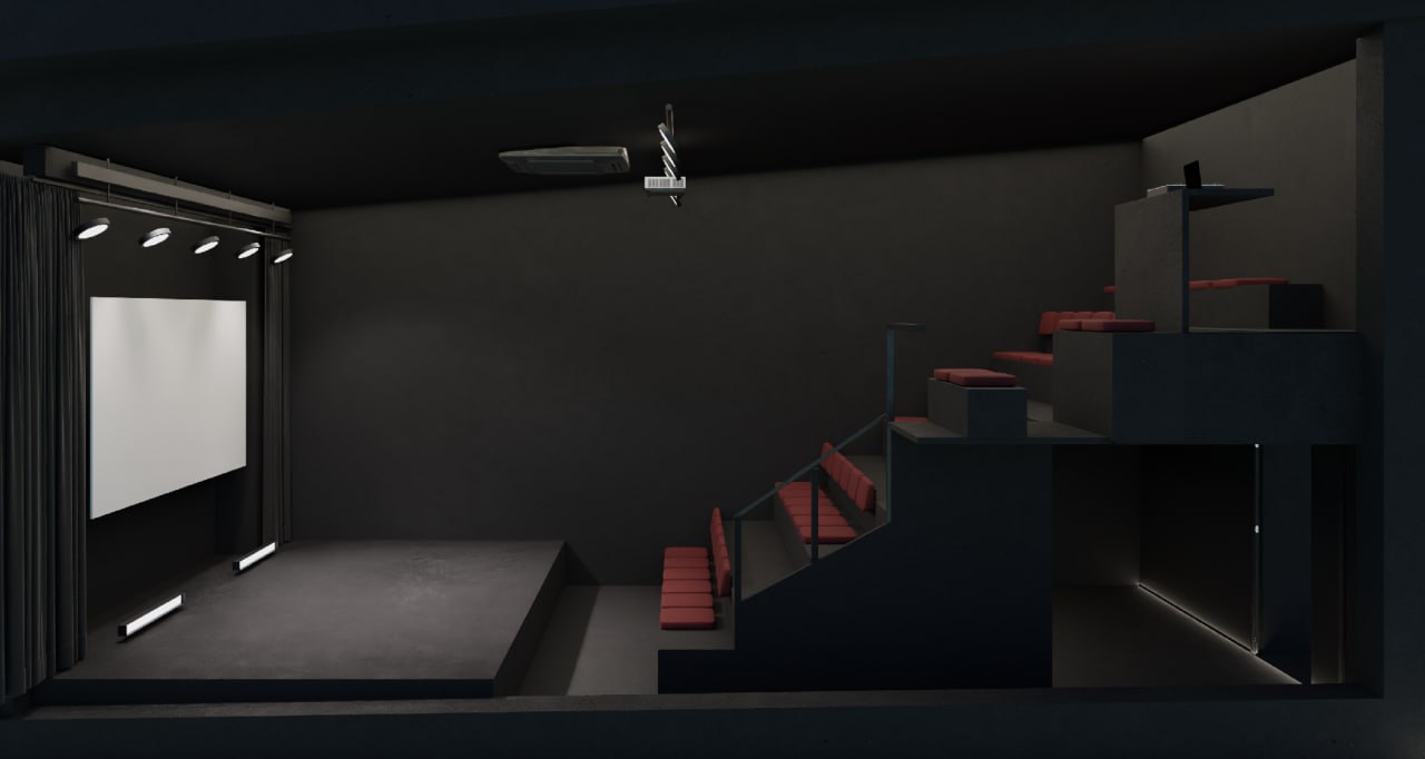 Интерьер зала 3